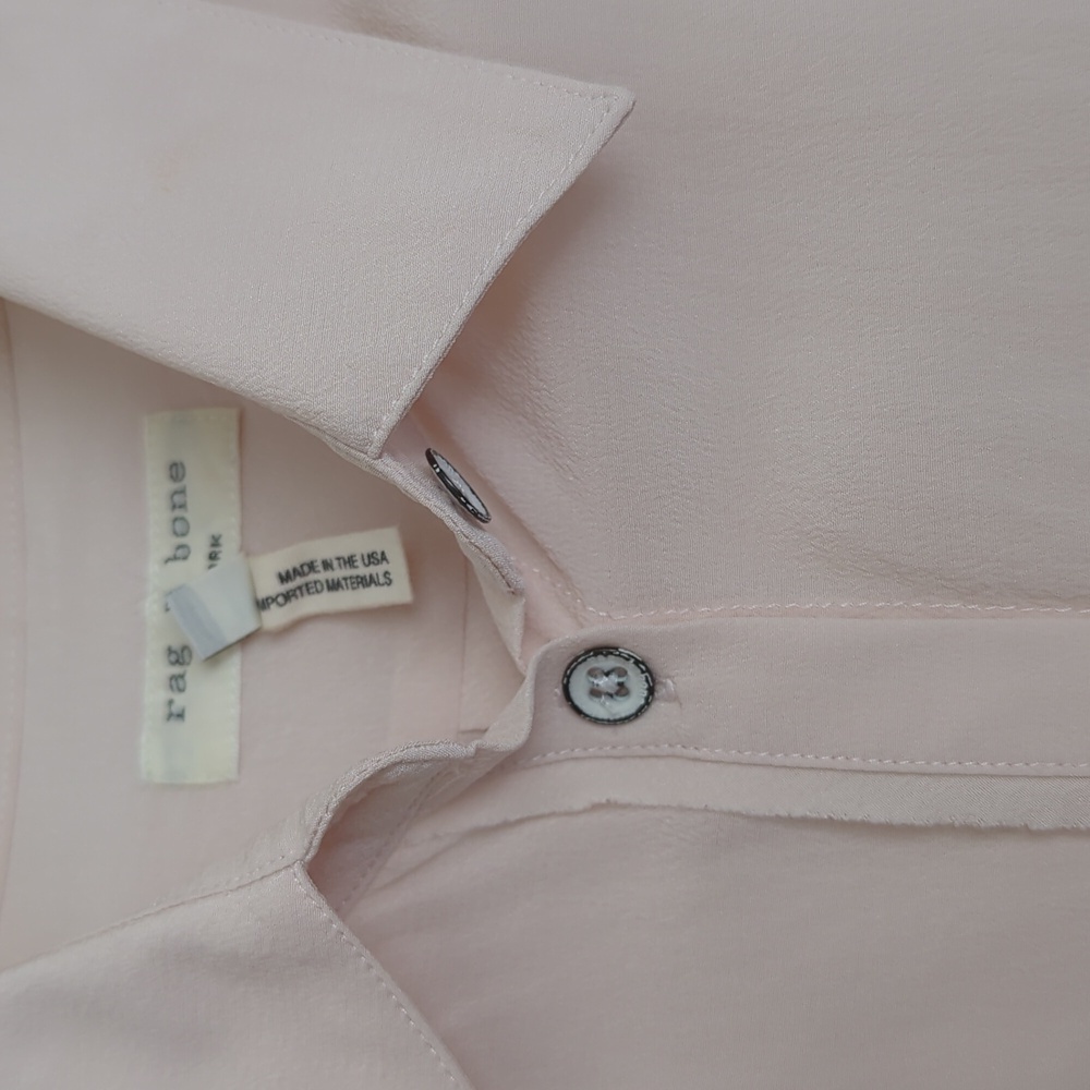 Rag and Bone silk blouse size medium - Picture 2 of 6
